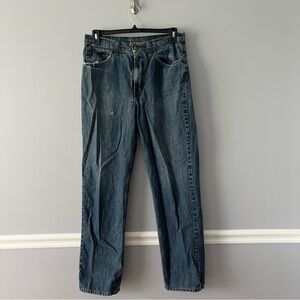 Axist Mens Blue Denim Jeans Relaxed Size 34 X 34